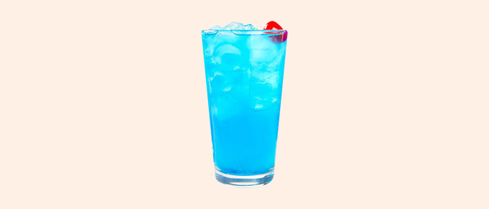 Blu Lagoon Cocktail 
