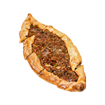 Diced Lamb Pide 