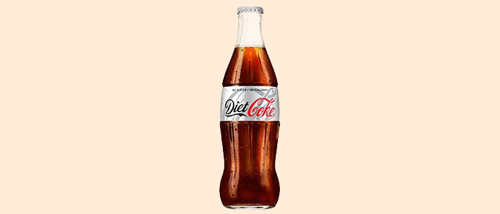 Diet Coke  Glass Bottle Of 