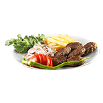 Kids Chicken Shish With Chips 